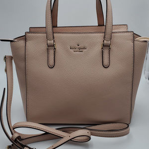 Kate Spade Medium Jackson Satchel Pink Warm Vellum